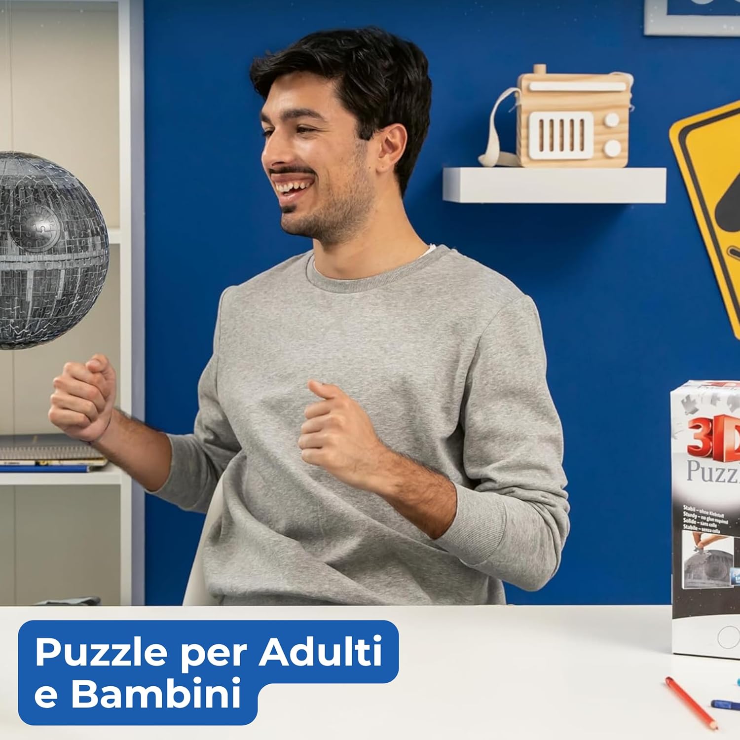 Thumbnail 4 de Ravensburger Puzzle 3D La Morte Nera Star Wars – 540 pezzi, Easy Click