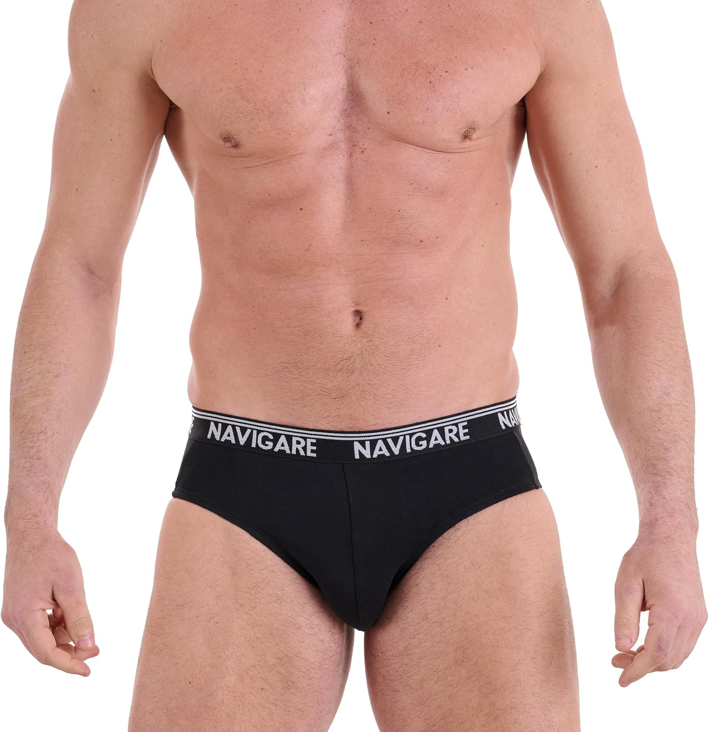 Detalle de Navigare 574/e Slip Uomo Multicolore (Grigio/Nero/Navi) – Pacco da 6