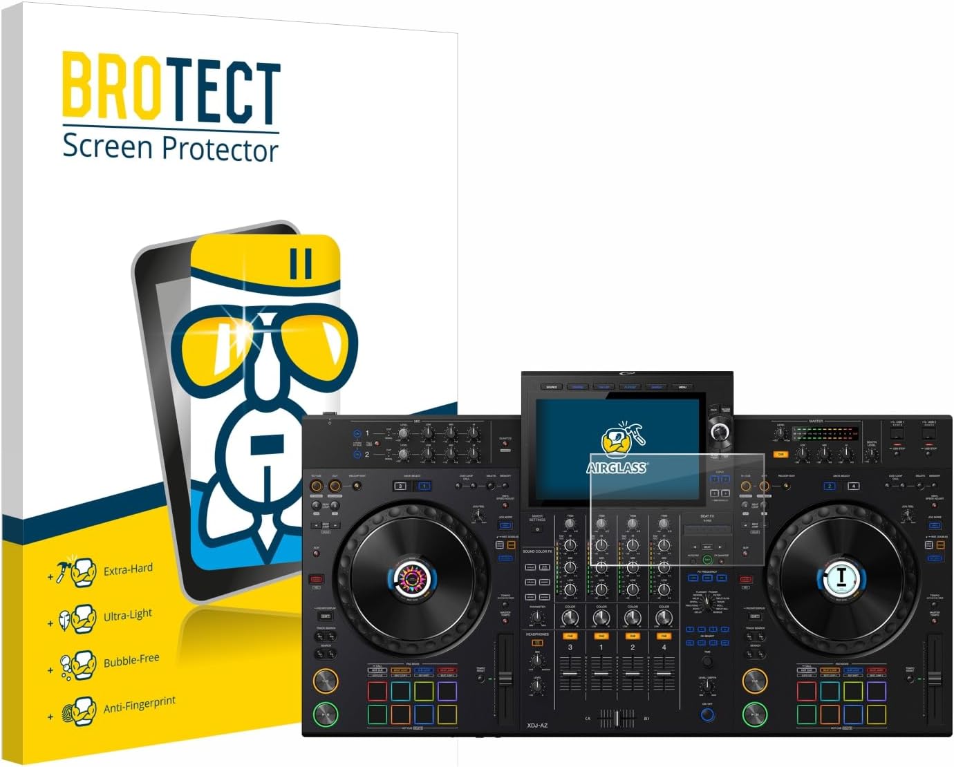 Detalle de BROTECT XDJ-AZ Protector Cristal 9H
