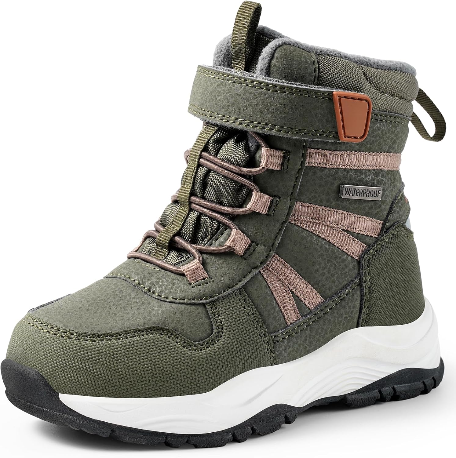 Thumbnail 6 de Harvest Land Kids Waterproof Winter Snow Boots: Lightweight, Non-Slip and Warm