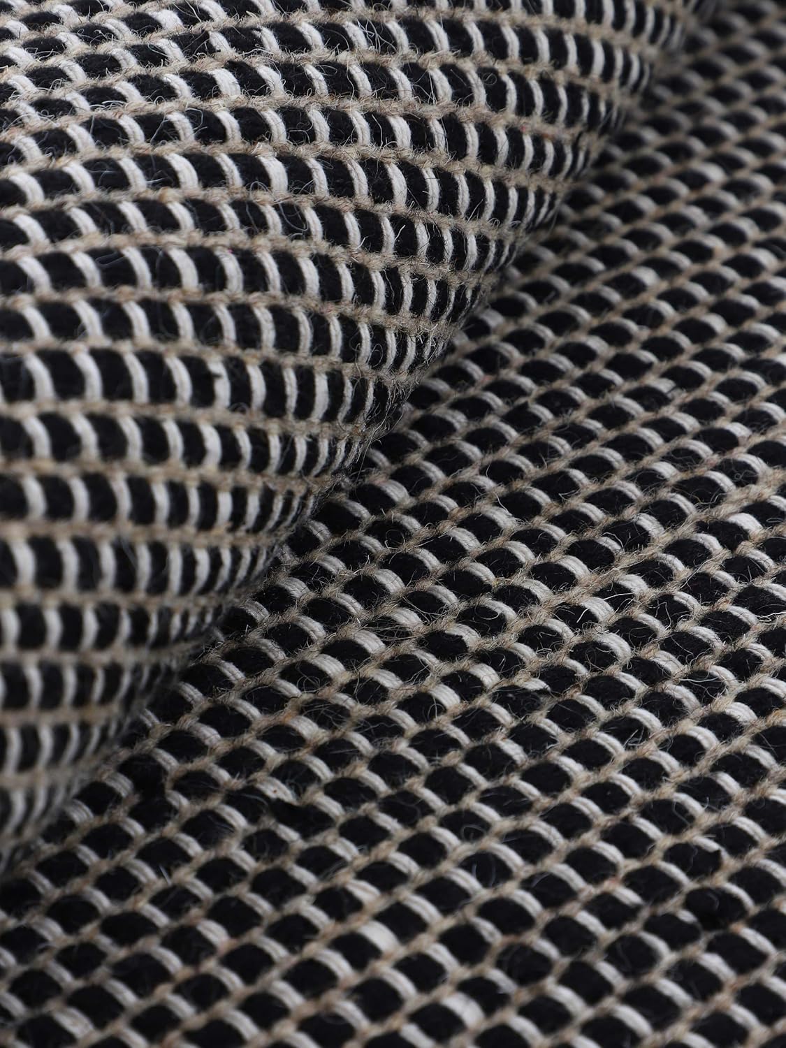 Thumbnail 6 de CarpetFine Alfombra Moderna Mona Negro 160x230 cm 🖤