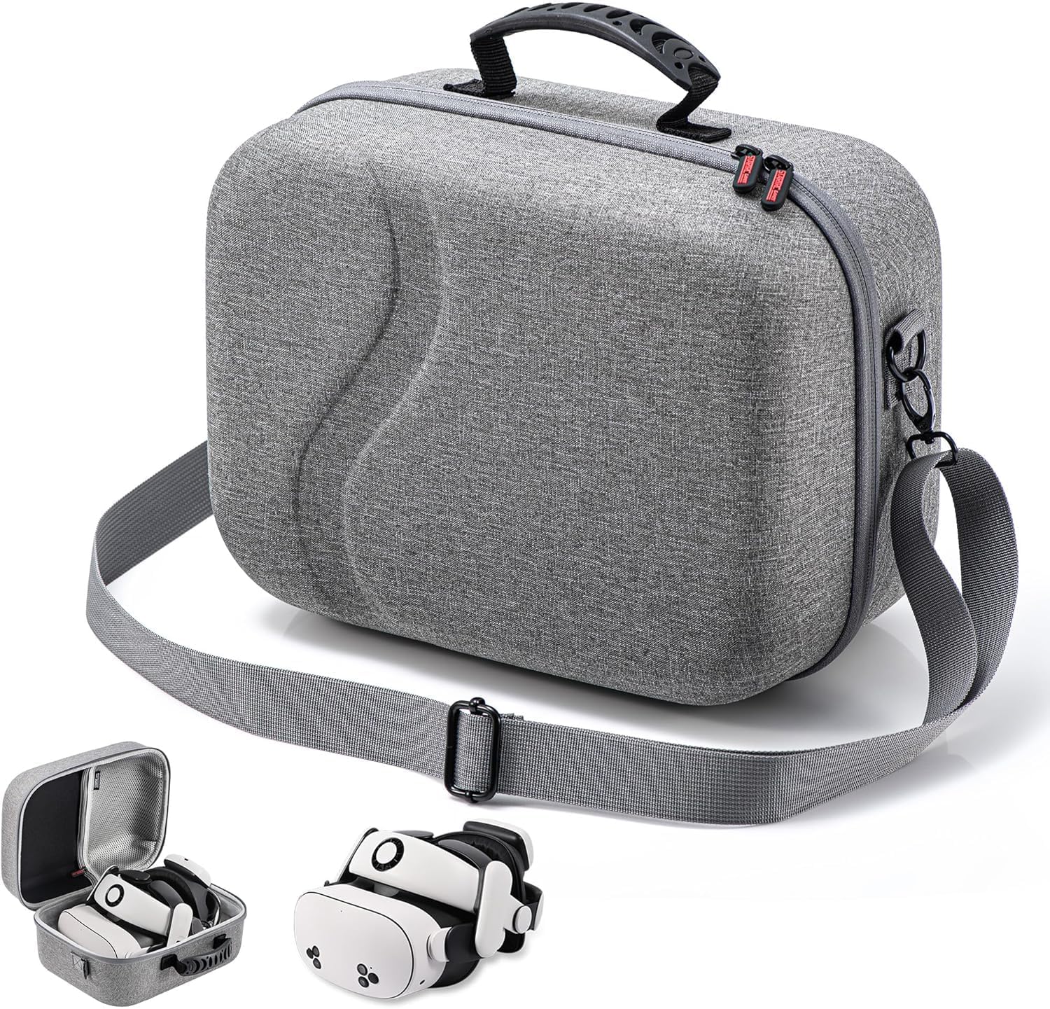 Detalle de DEVASO Tasche für Meta Quest 3S Reiseetui