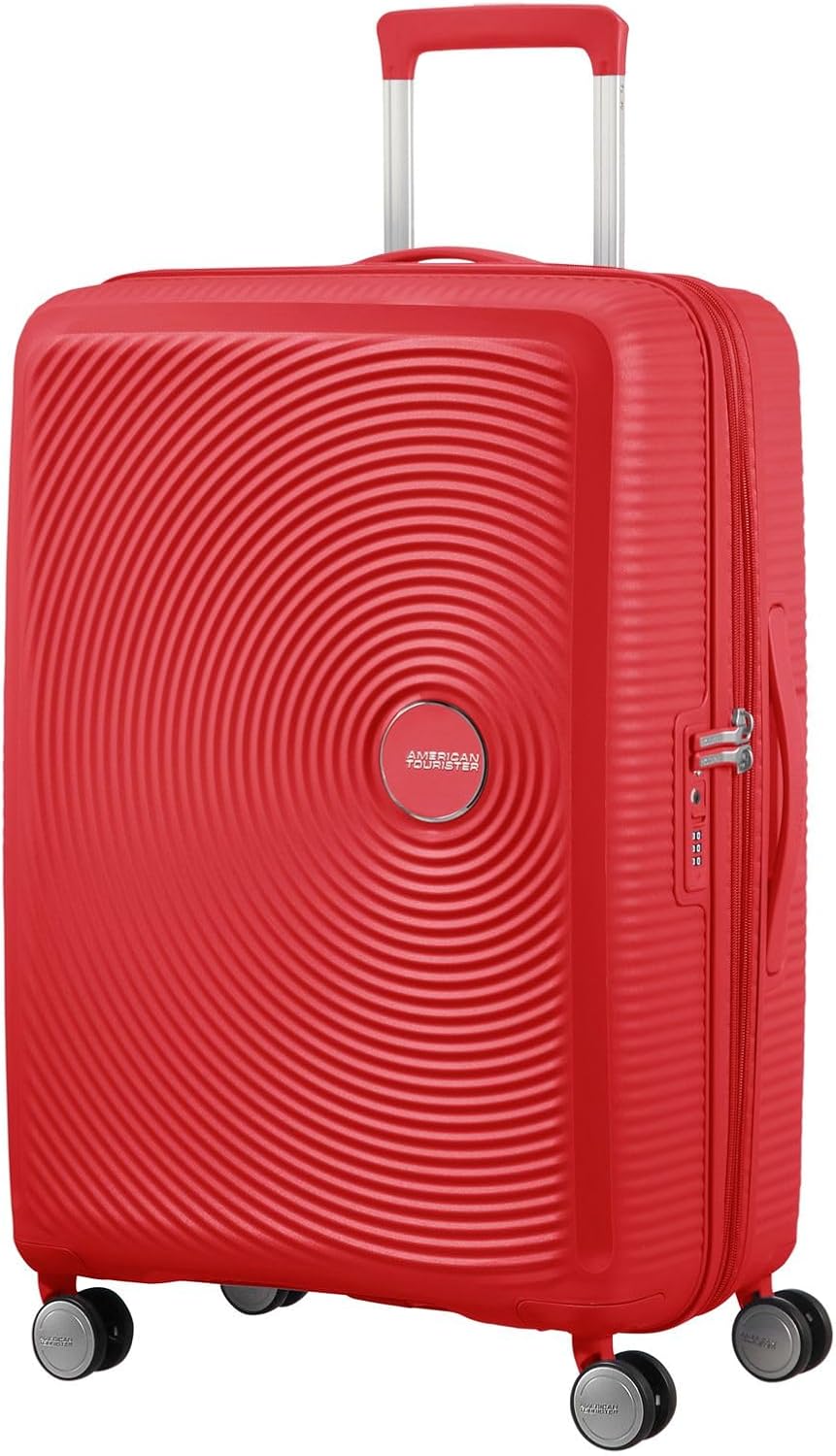 Thumbnail 2 de American Tourister Soundbox Spinner M extensible 67 cm Rouge (Coral Red) – valise à roulettes TSA