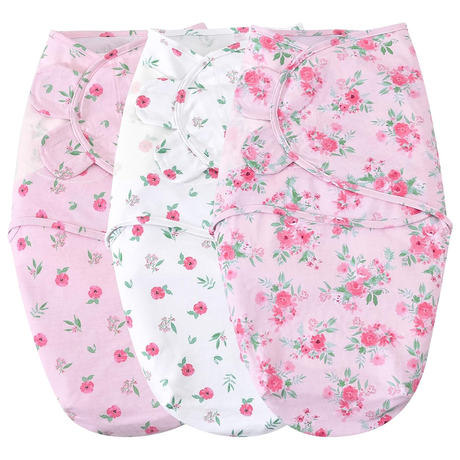 Detalle de David's Kids Baby Swaddle Wrap, 100% Cotton