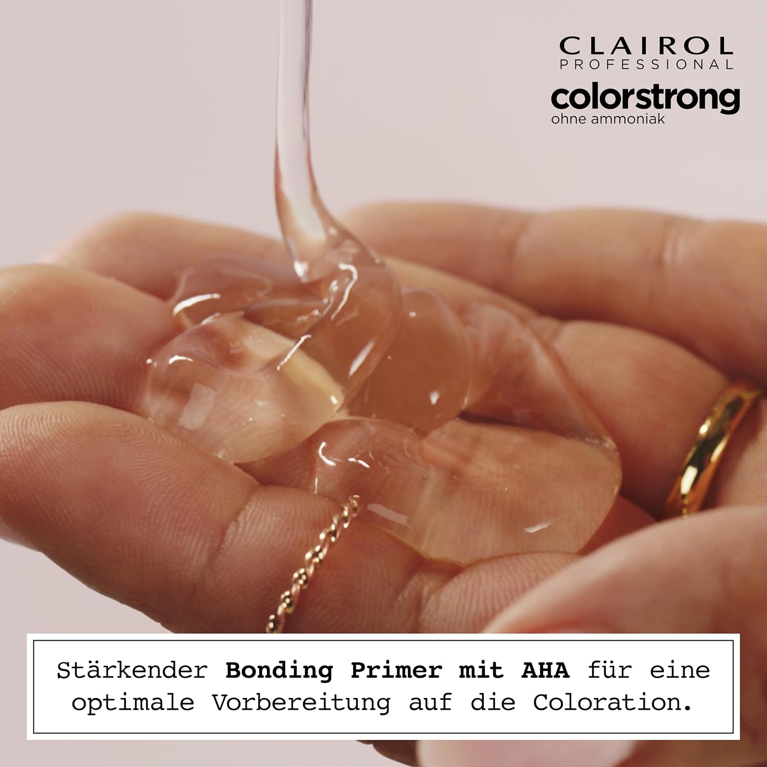 Detalle 2 de CLAIROL PROFESSIONAL colorstrong Dauerhafte Haarfarbe – 4/46 Intensives Dunkelrot (ohne Ammoniak) mit AHA-Bonding-System