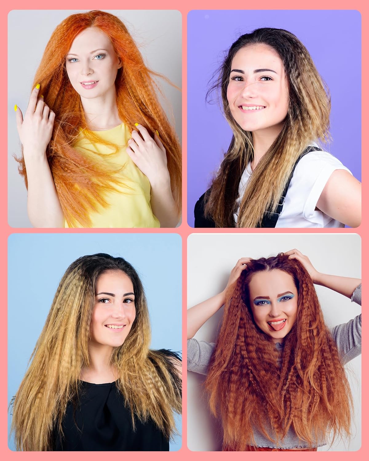Detalle de Hair Crimper for Women ceramic crimping iron with 5 temp settings and auto shut-off