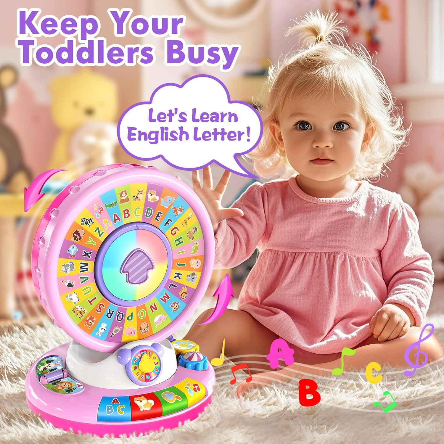 Detalle 2 de Spin & Sing Alphabet Zoo for Toddlers