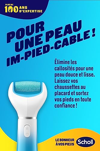 Thumbnail 2 de Scholl Velvet Smooth Express Pedi – Râpe électrique bleu avec cristaux de diamants, callosités et rouleaux interchangeables