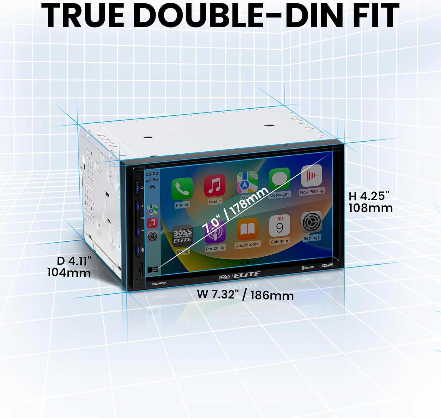 Thumbnail 5 de BOSS Audio BE7ACP-C 7-inch Car Stereo 📻