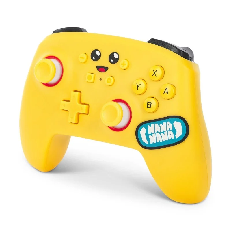 Detalle 2 de PowerA Enhanced Wireless Mando Edición Peely Fortnite para Nintendo Switch