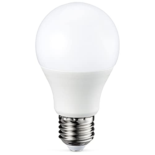 Detalle de Amazon Basics Lampadina LED E27, 9W – 2 pezzi, Luce Bianca Calda Dimmerabile (equivalente a 60W)