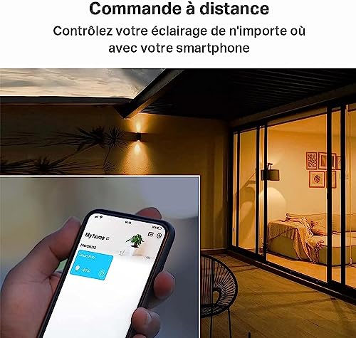 Detalle 2 de Tapo Ampoule Connectée Alexa E27 — LED RGB Dimmable, multicolore, 1 pièce