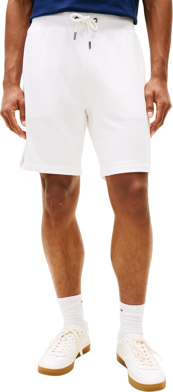 Thumbnail 6 de Tommy Hilfiger Global Stripe Sweatshort MW0MW42883: pantaloni da tuta uomo con motivo a righe