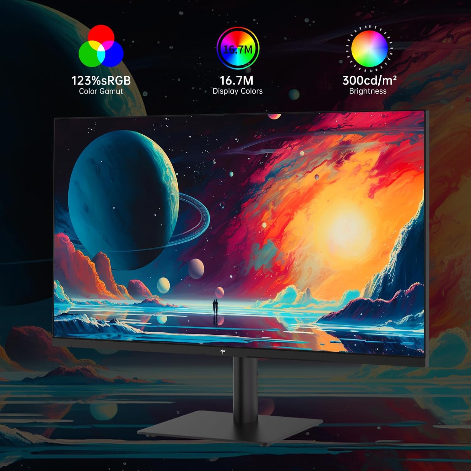 Detalle de KTC 27-inch 1440P QHD IPS monitor with 100Hz, Adaptive Sync and HDR10
