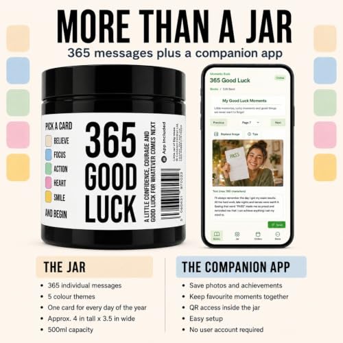 Thumbnail 6 de 365 Good Luck Gift – One Message for Every Day of the Year (Standard) by Little Jar of Big Ideas