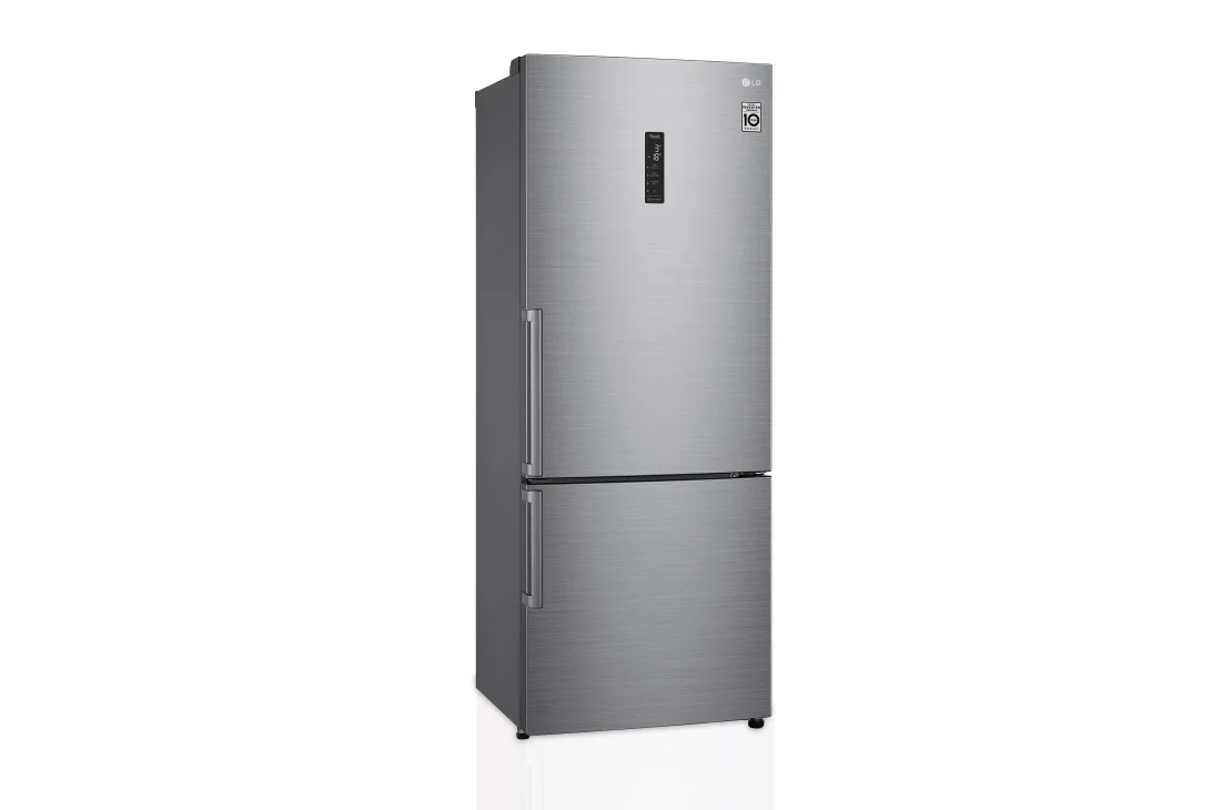 Detalle de GBB567PZCMB Frigorífico combi 500 l, 1,85 m inox antihuellas