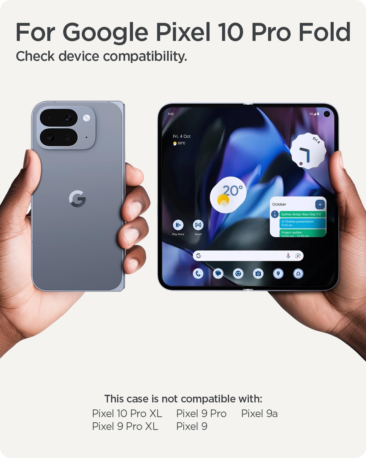 Thumbnail 1 de Spigen Slim Armor Pro MagFit pour Google Pixel 10 Pro Fold — coque pliable
