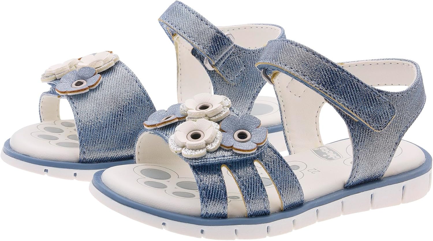 Detalle de Chicco Sandali Bambine e Ragazze con Doppio Strappo 261_2