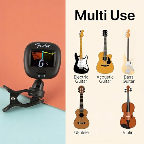 Detalle de Fender FCT-2 Professional Multi-Instrument Clip-On Tuner