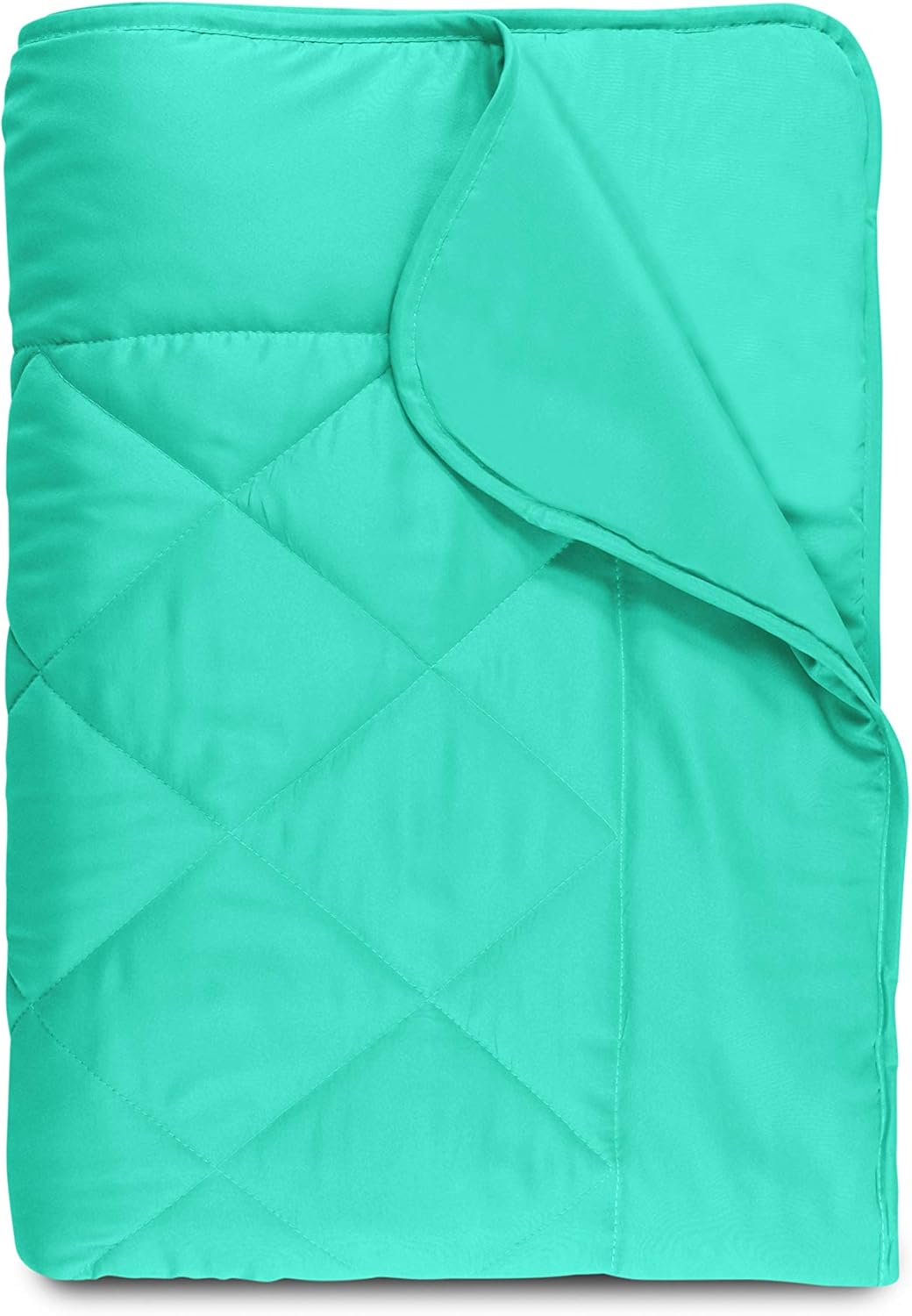 Thumbnail 1 de Npluseins Couette légère été 135 × 200 – Couverture d'été turquoise, idéale pour camping, jardin et invités