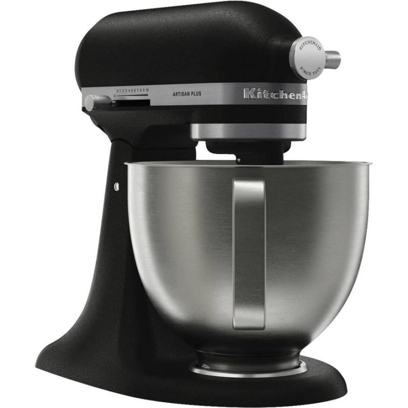 Detalle de Batidora KitchenAid 5KSM50PKVEBK 4,7 L — Potente y robusta para masas y claras