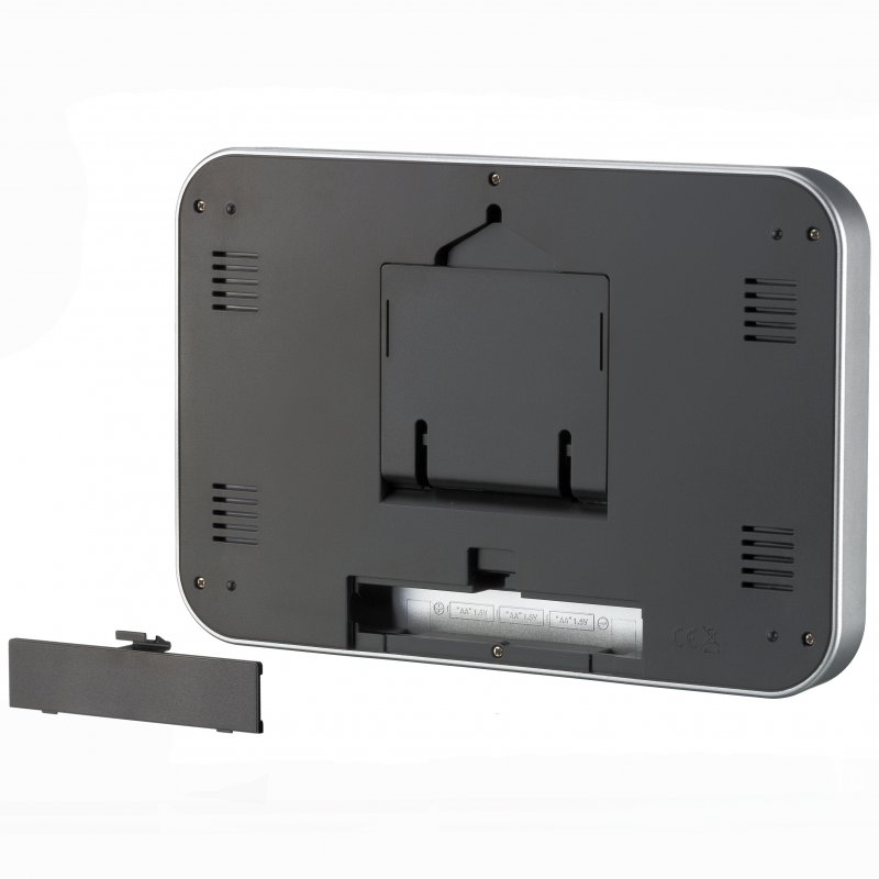 Thumbnail 1 de Bresser MyTime MC Reloj climático de pared, aluminio