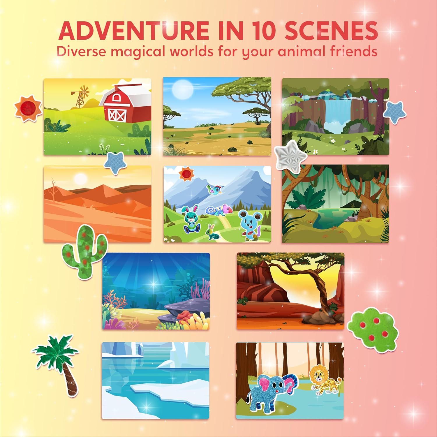 Detalle 2 de Klever Kits Easter Foil Art Kit 120+ sheets