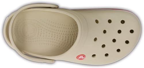 Thumbnail 5 de Crocs Crocband Clogs Unisex in Stucco Melon – UK 8 Men / 9 Women