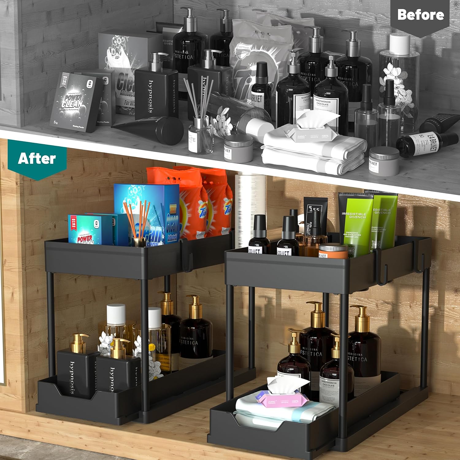 Thumbnail 4 de DEKAVA Under Sink Storage 2 Pack 2 Tier
