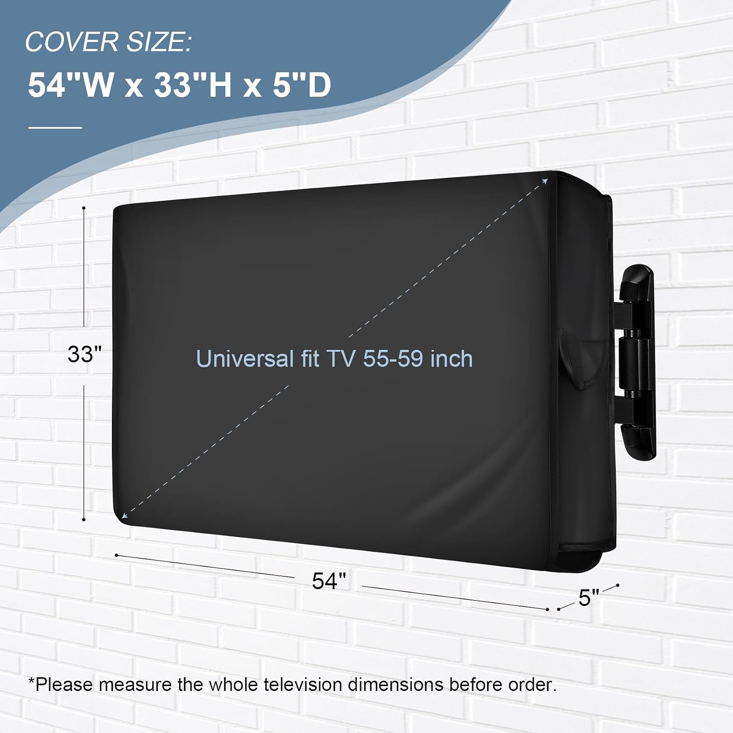 Detalle 2 de ULTCOVER 55-59 inch Outdoor TV Cover
