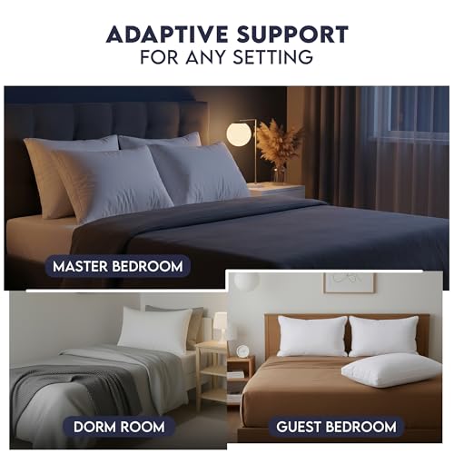 Thumbnail 7 de Utopia Bedding Gusset Bed Pillow, Hotel-Quality Comfort (Queen, Set of 2)