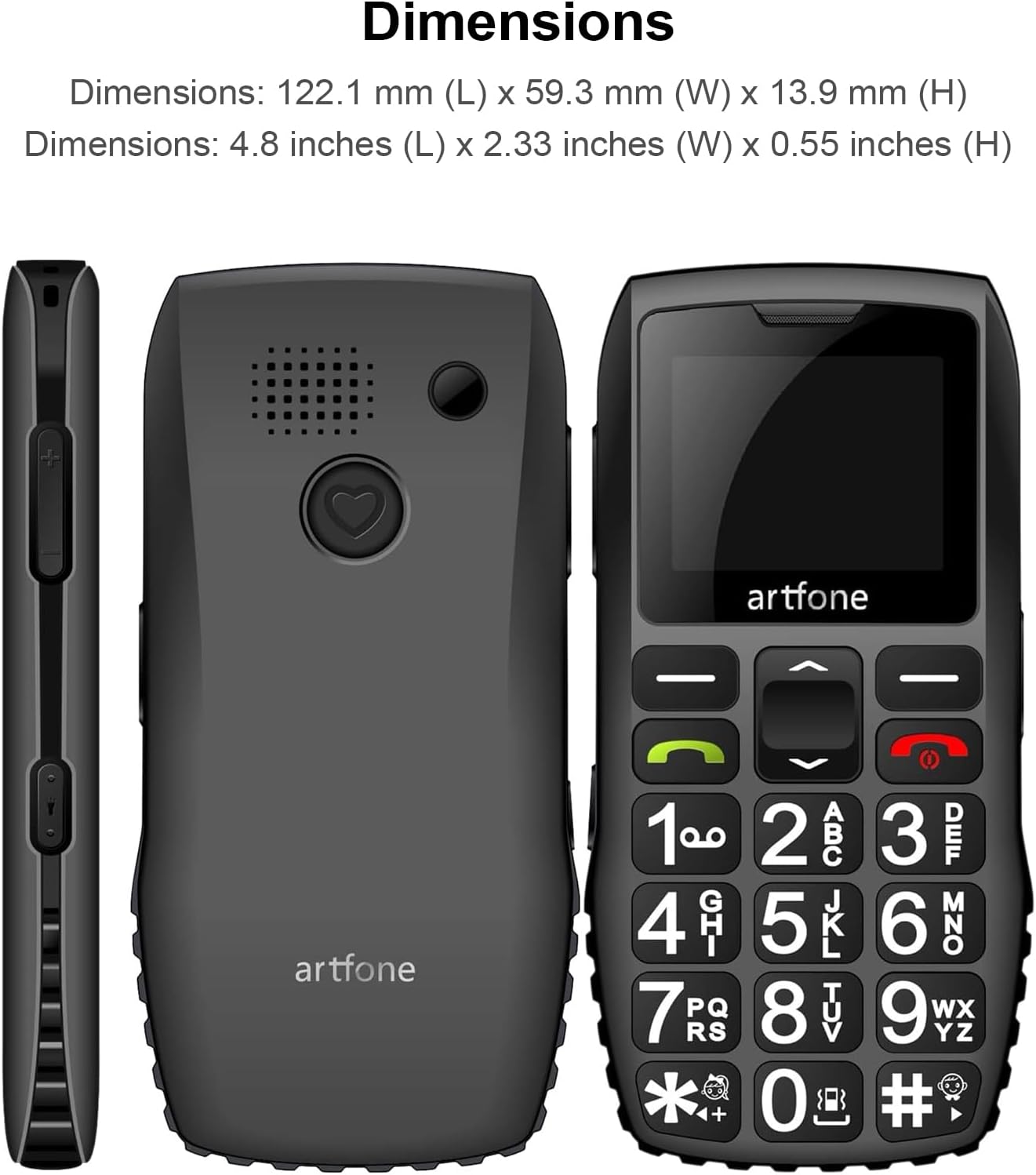 Detalle de 4G Senior mobile phone 1800mAh