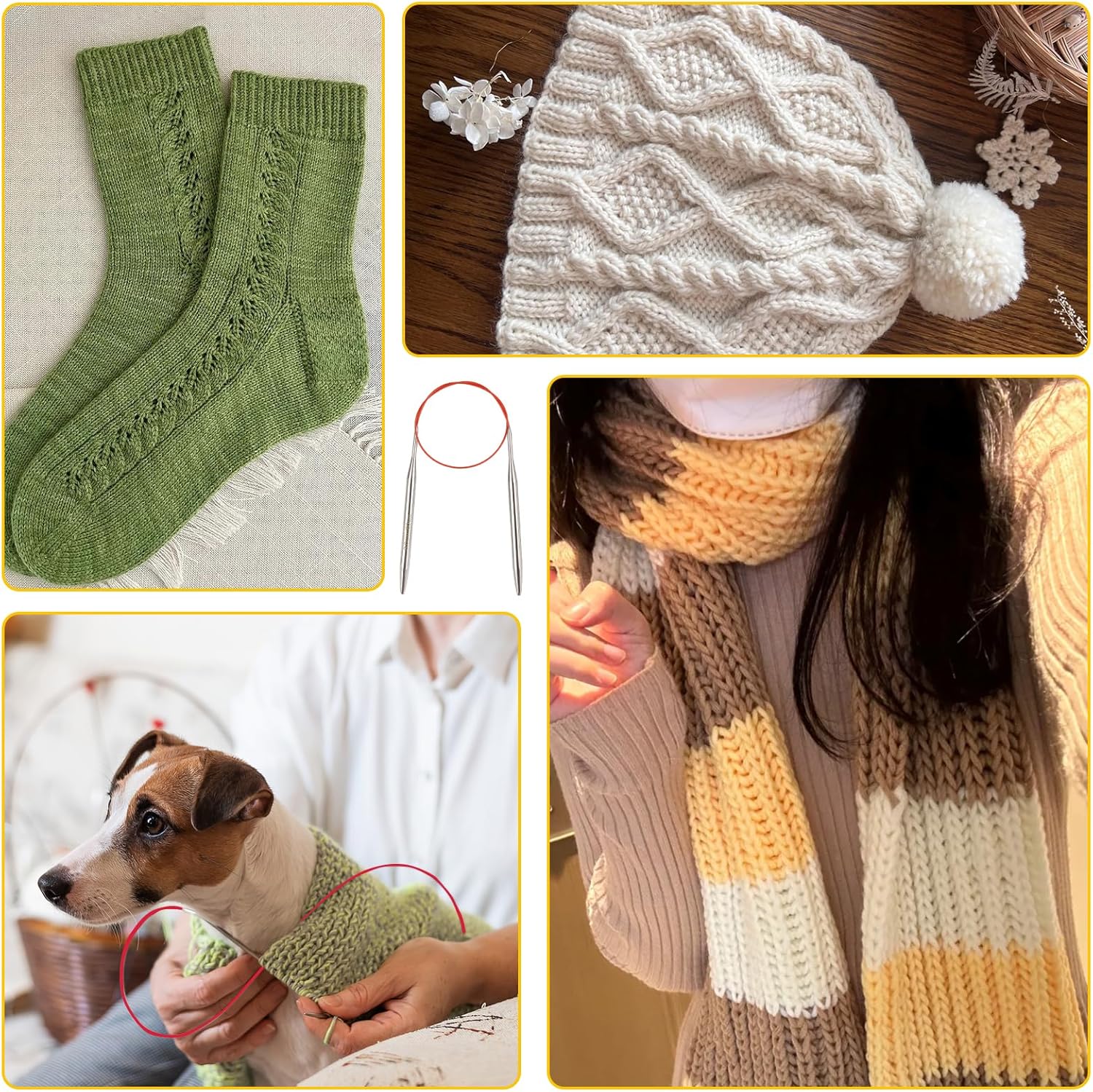 Thumbnail 5 de Reessy 2.0 mm Circular Knitting Needles 60 cm 🧶