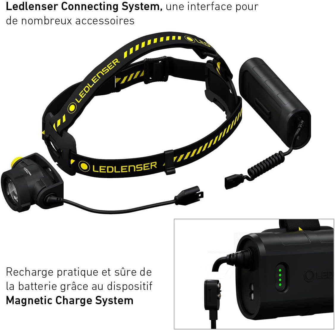 Thumbnail 2 de Ledlenser Lampe Frontale LED H15R Work: lumens puissants et fiabilité IP67