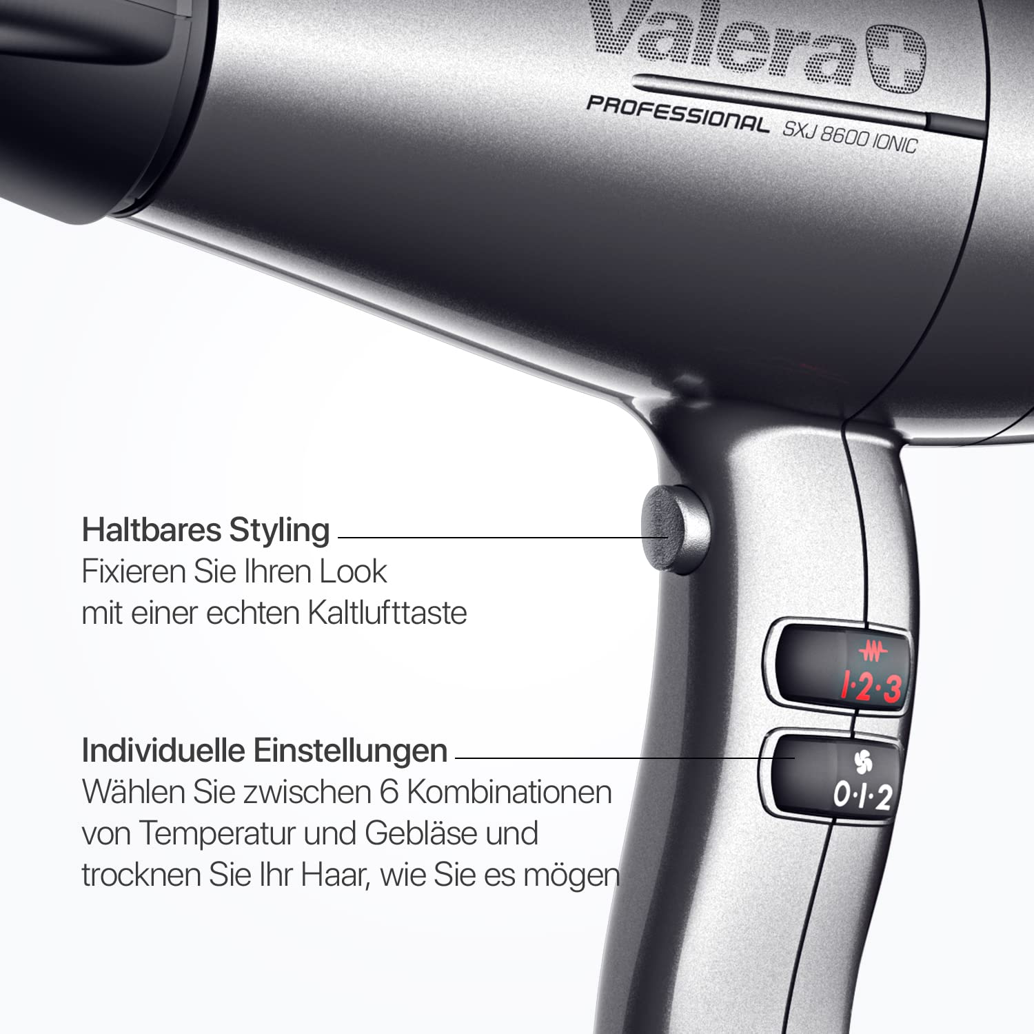 Thumbnail 3 de Valera Swiss Silent Jet 8600 – Professioneller Föhn mit leisem Betrieb und starkem AC-Performance