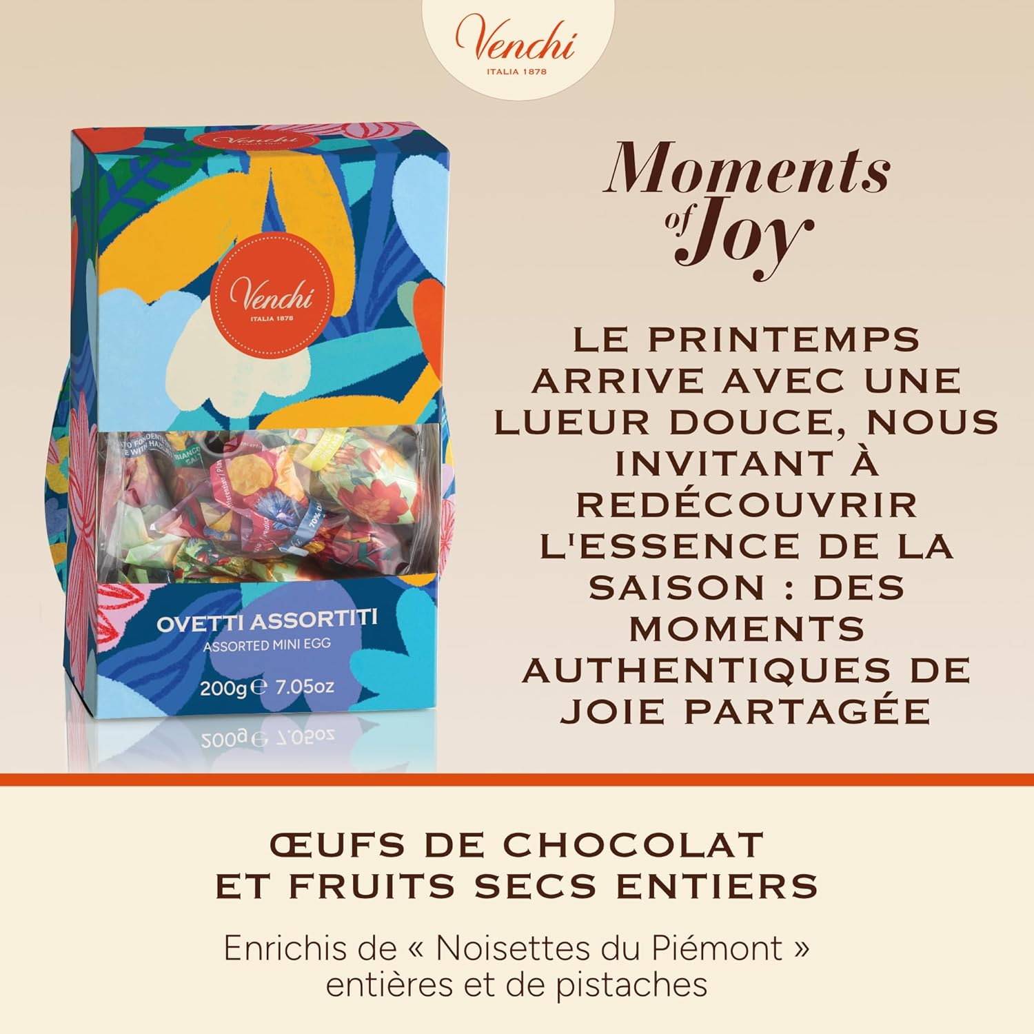 Thumbnail 3 de Venchi Étui de Petits Œufs au Chocolat Assortis sans gluten – 200 g