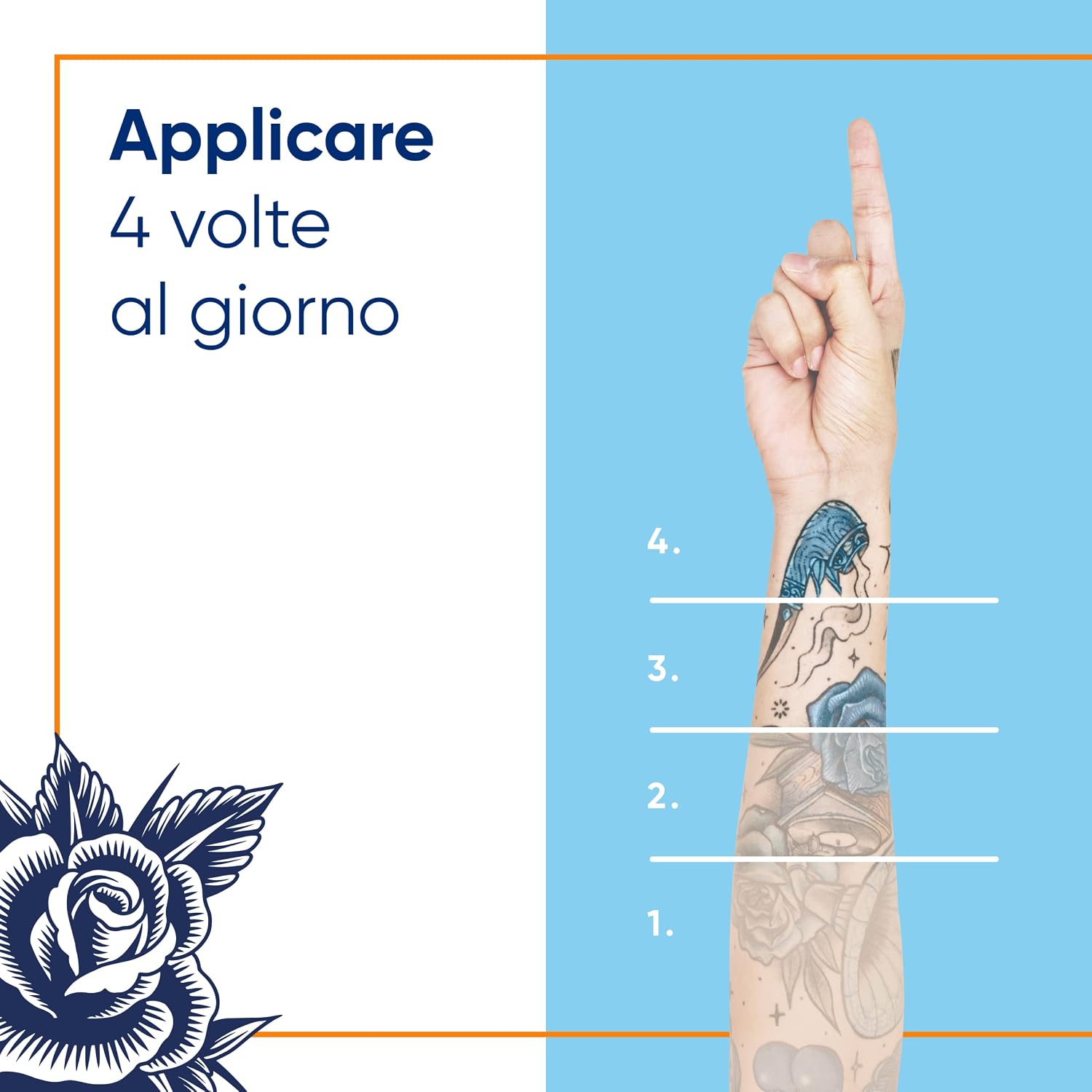 Detalle 2 de Bepanthenol Tattoo Pasta 100g crema per tatuaggi