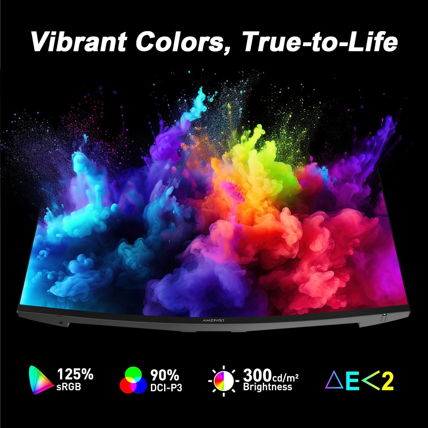 Thumbnail 4 de Amzfast 32 Inch Curved Gaming Monitor (AMZG32C1F) – 240Hz, 1080p, 1500R VA