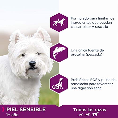 Thumbnail 3 de Eukanuba Daily Care con pescado para perros adultos con piel sensible (12 kg)