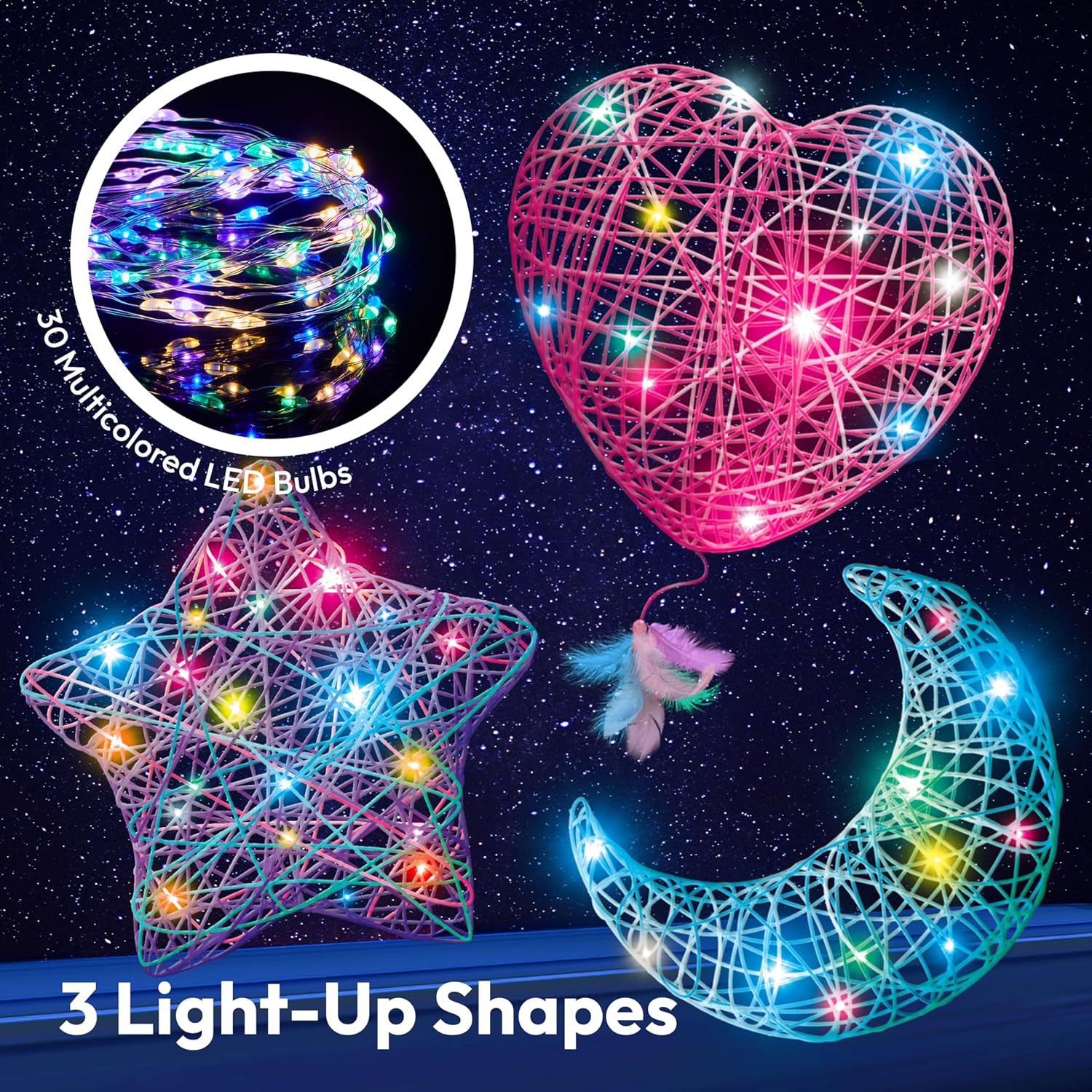 Detalle 2 de Klever Kits 3D String Art Kit for Kids 🎨