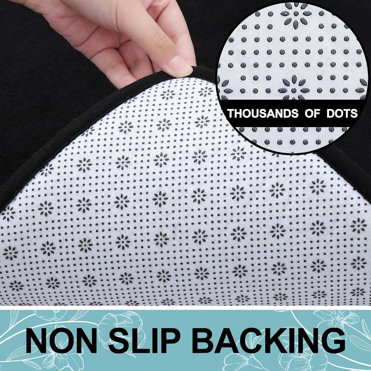 Detalle 2 de Smiry Memory Foam Bath Mat 30x20