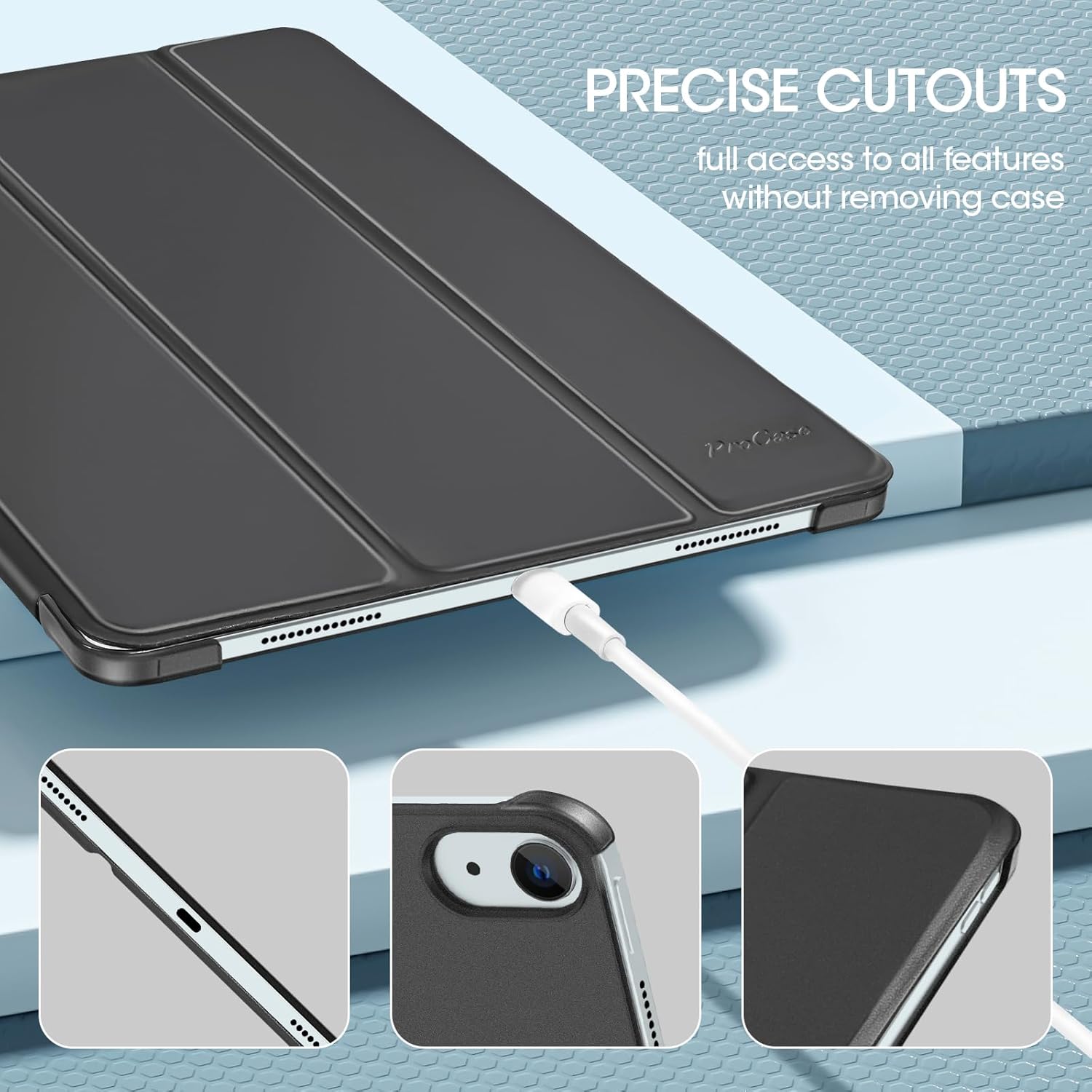 Thumbnail 6 de ProCase Hülle iPad Air 13 Zoll Schutzcover
