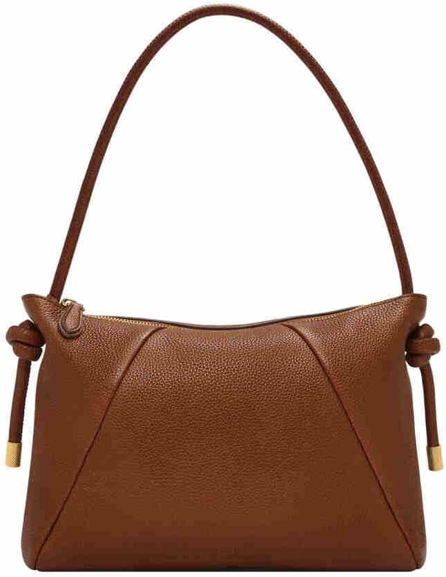 Thumbnail 5 de Fossil Schultertasche aus italienischem Wildleder – kompakt, robust und gut organisiert