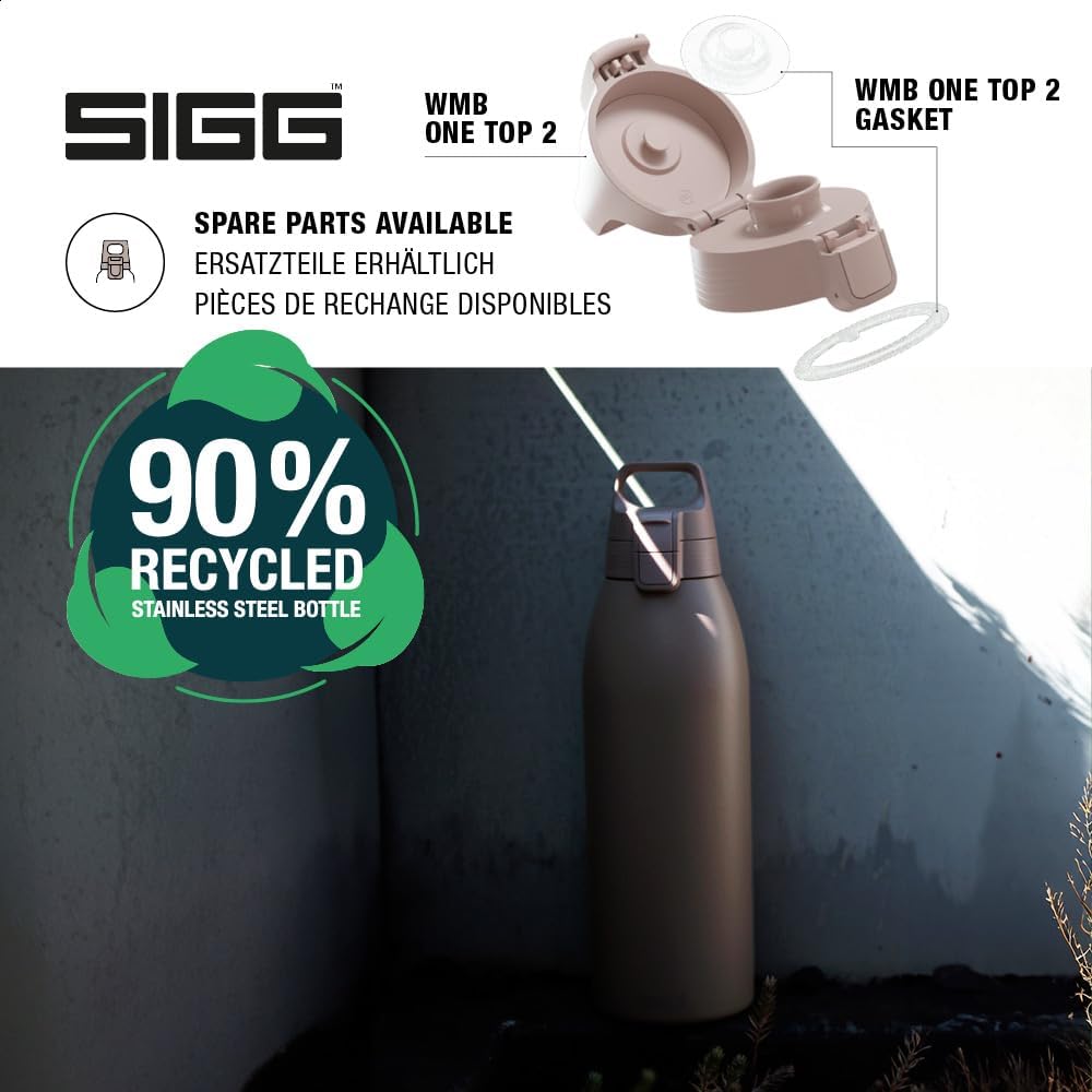 Thumbnail 3 de SIGG Shield ONE Therm isolierte Trinkflasche (auslaufsicher, 0,5/0,75/1 L) für kohlensäurehaltige Getränke