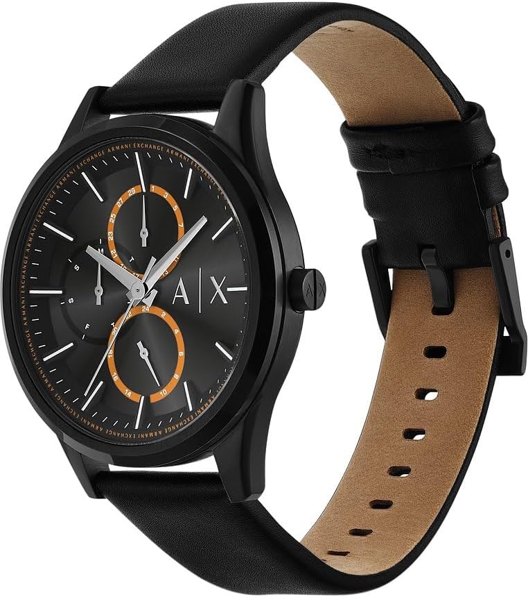 Detalle de Armani Exchange Montre pour Homme à mouvement automatique et boîtier de 46 mm