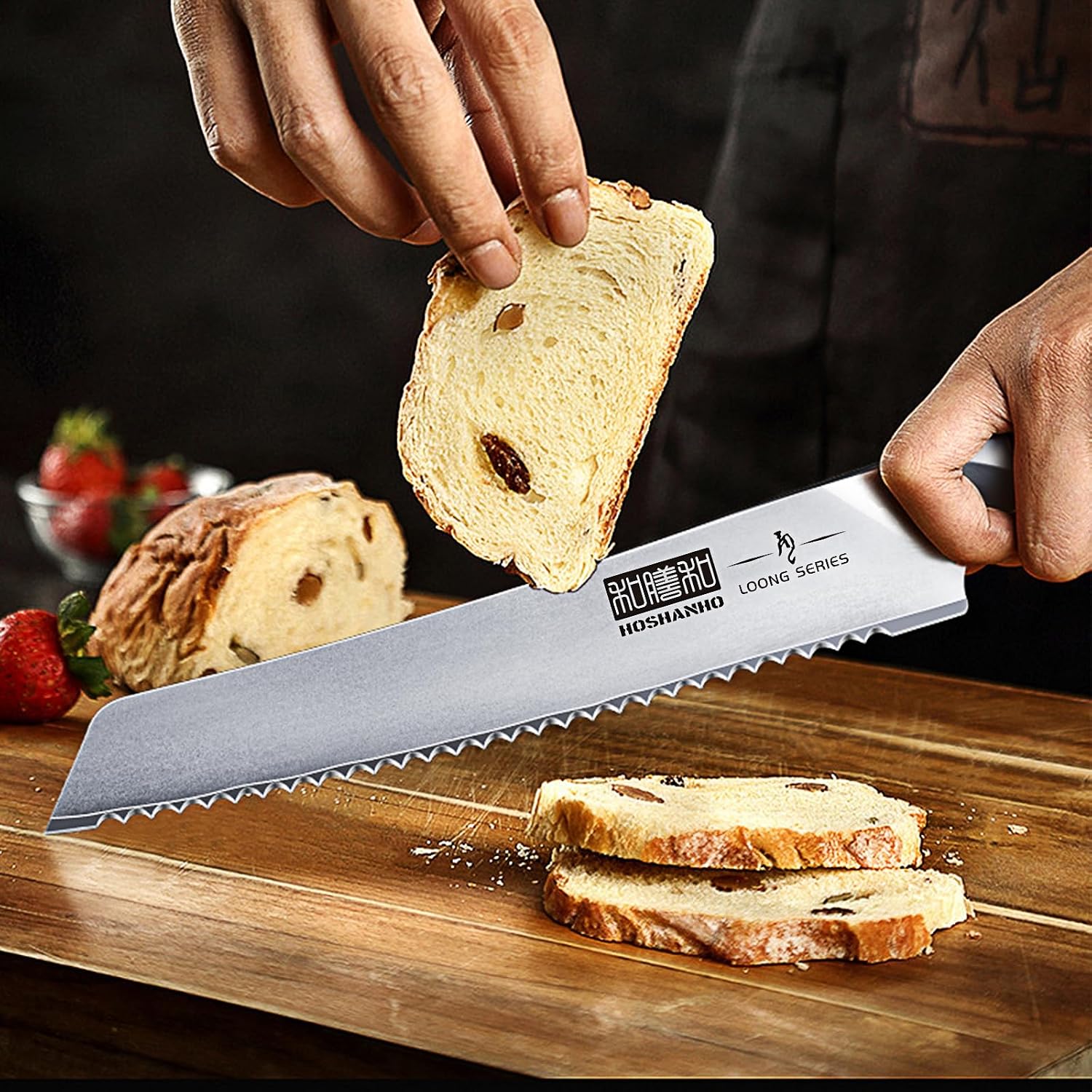 Detalle 1 de HOSHANHO Bread Knife 8-Inch