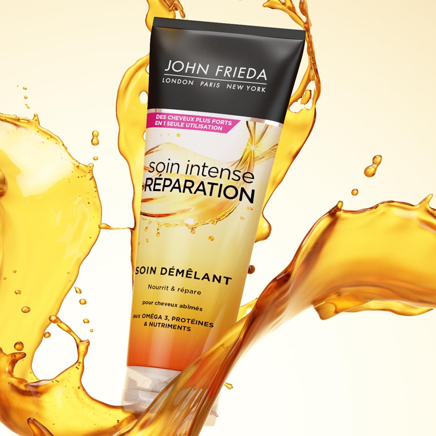 Thumbnail 1 de John Frieda Soin Intense + Réparation Soin Démélant 250 ml – Soin réparateur profond pour cheveux très secs