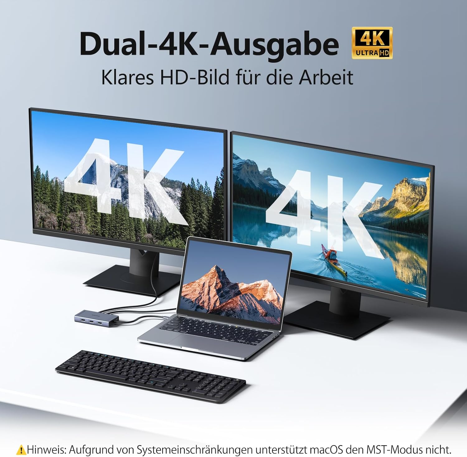 Thumbnail 2 de USB C Docking Station 9 in 1 100W PD