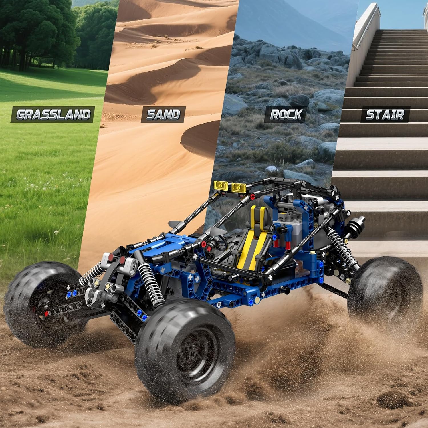 Thumbnail 5 de Mould King 18018 Technik Offroad-RC-Car-Bausatz