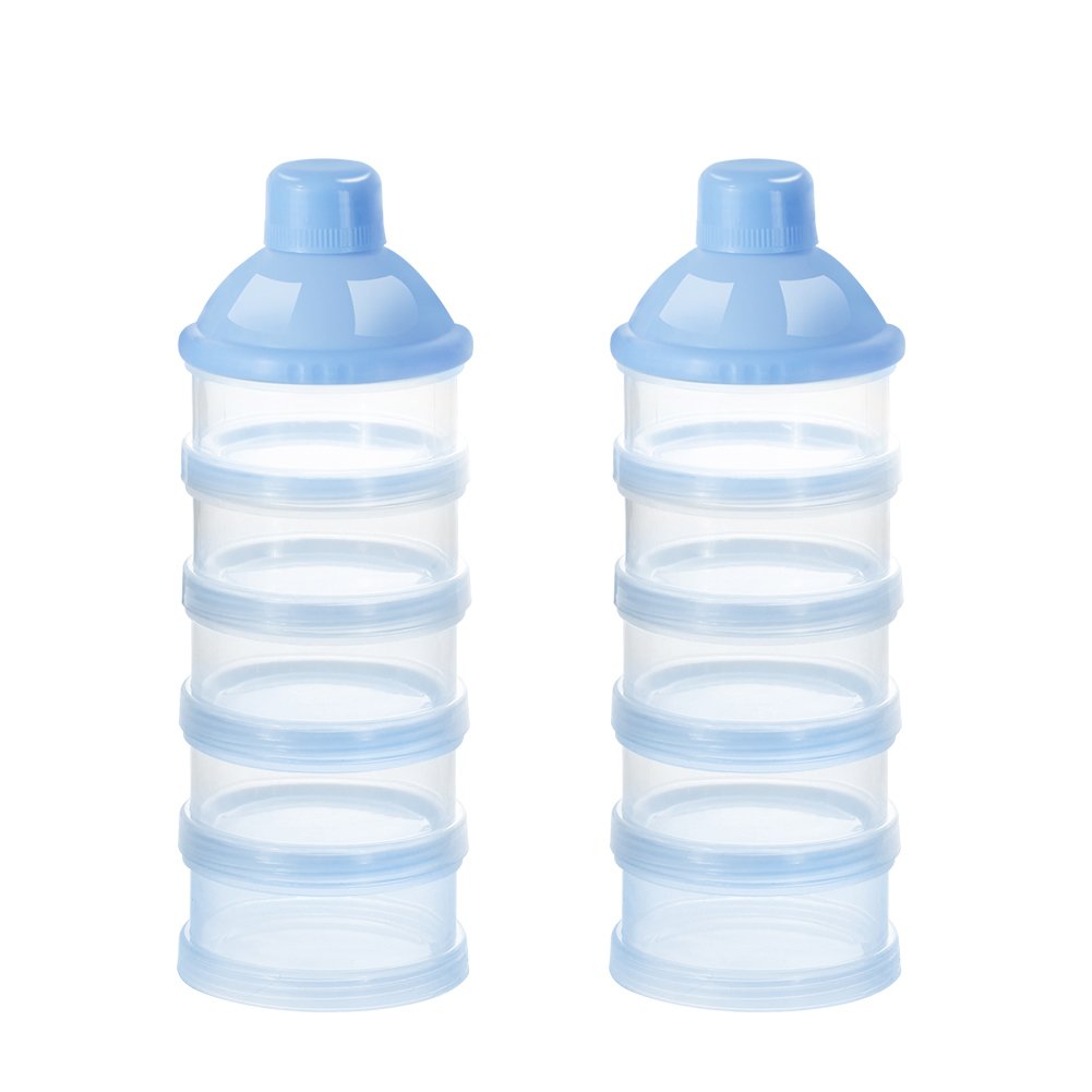 Detalle de Accmor On The Go Formula Dispenser, 5 Stackable BPA-Free PP Compartments